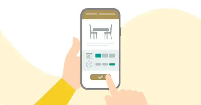 Alle Restaurants so bequem wie eine Online-Reservierung